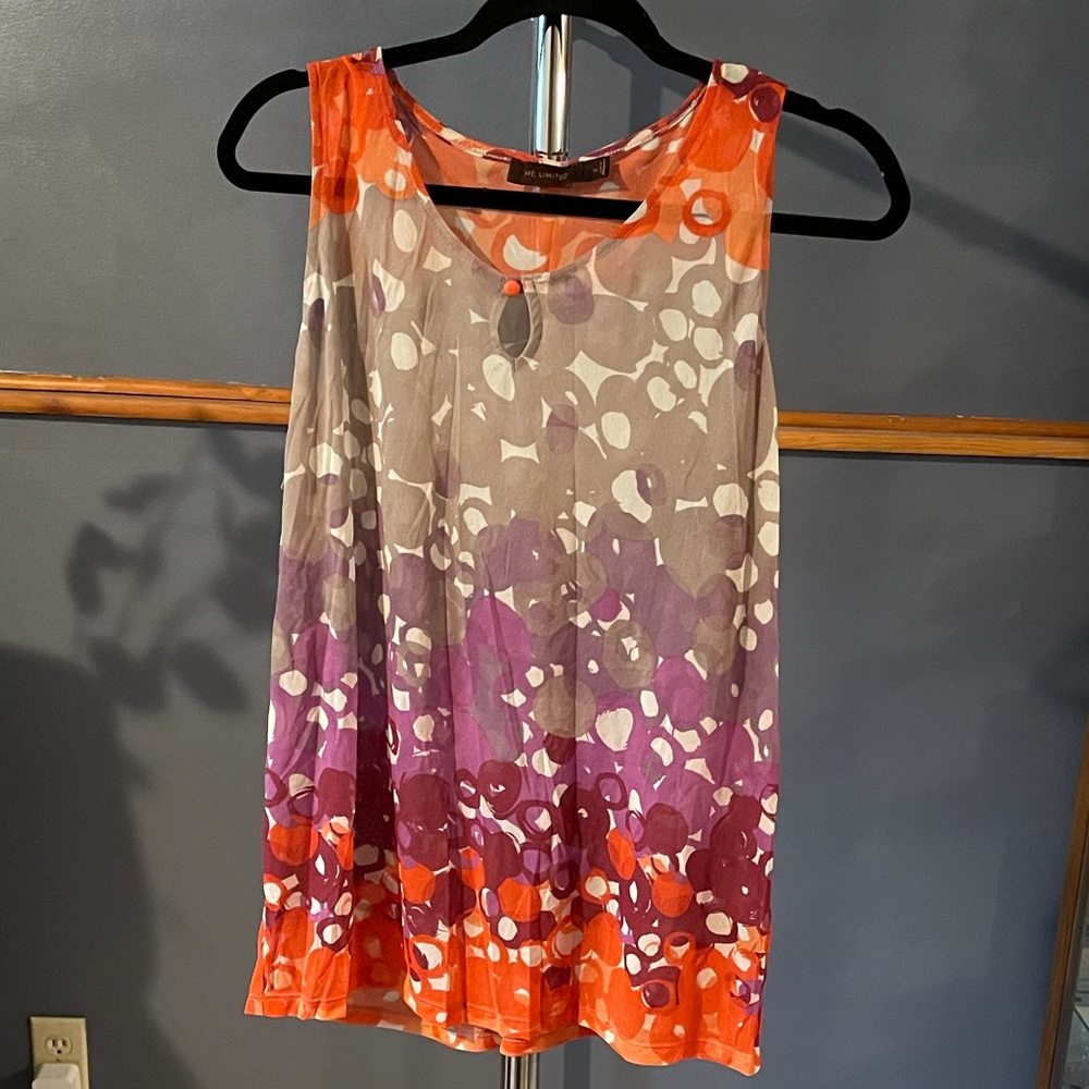 The Limited sleeveless blouse